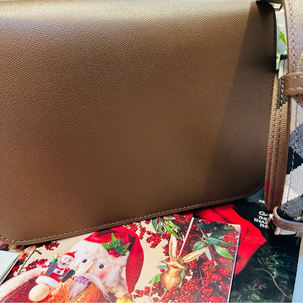 NWT Genuine Burberry Mackford Check Crossbody Bag - Picture 6 of 13